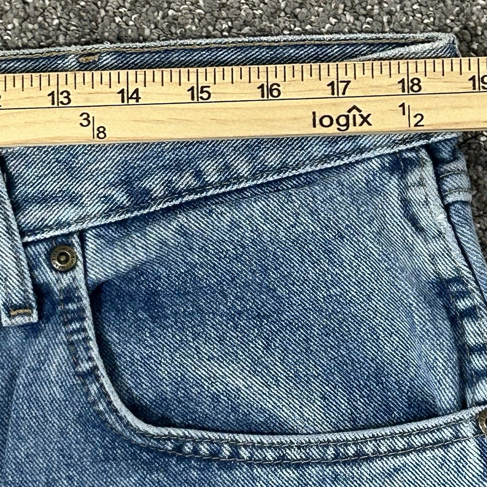 Wrangler Men's Jeans 38x36 Light Wash Straight Leg 100% Cotton Denim - Picture 8 of 10